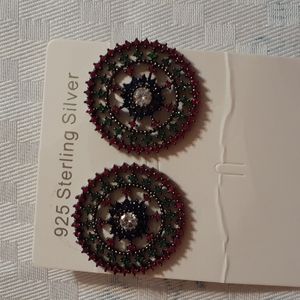 .925 Sterling Silver Post Earrings